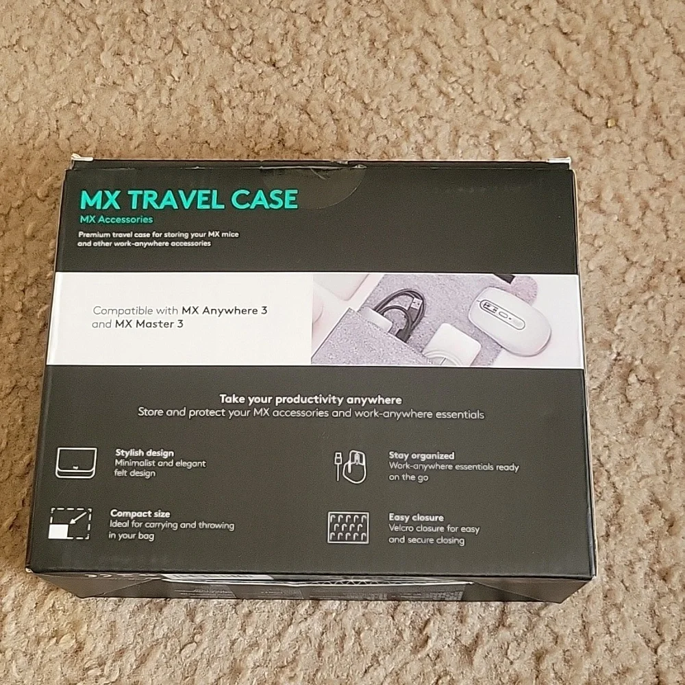 Logitech MX Travel Case compatible with MX Anywhere 3 and MX Master 3